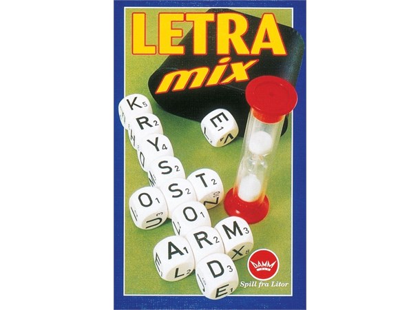 Letramix Terning Scrabble/kryssord Spill 